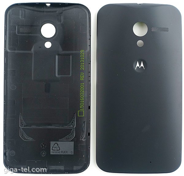 Motorola X battery cover black without flex