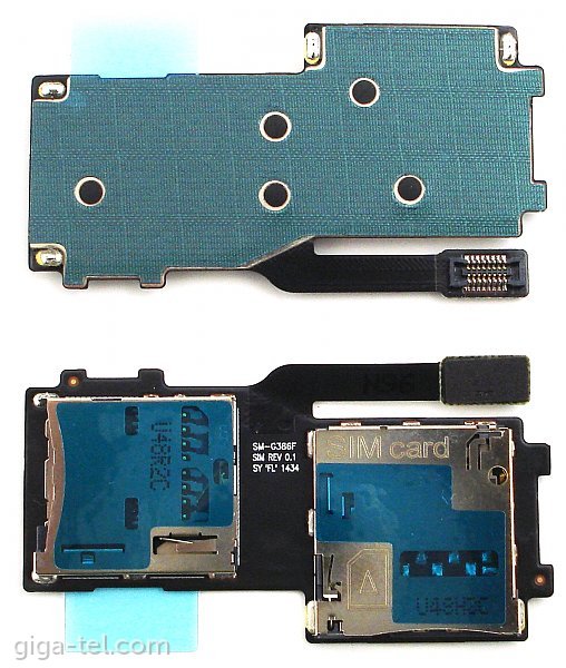 Samsung G386F SIM reader