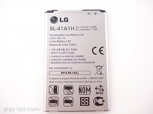 LG BL-41A1H battery