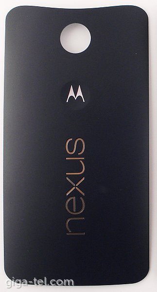 Motorola Nexus 6 battery cover black
