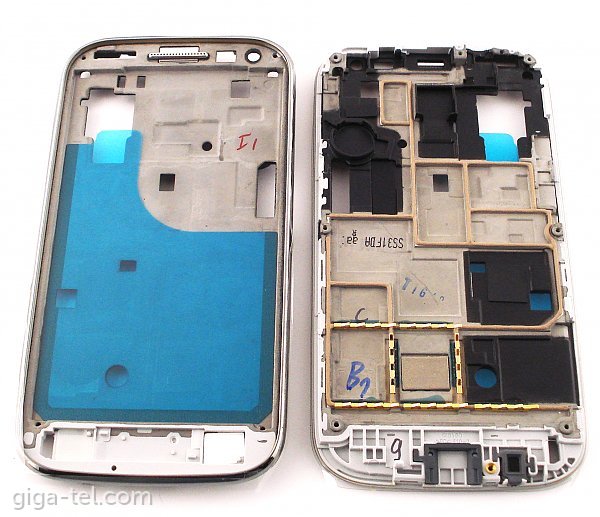 Samsung i8160 front cover white