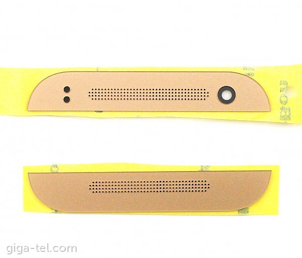 HTC One M8 Mini bottom+top covers gold