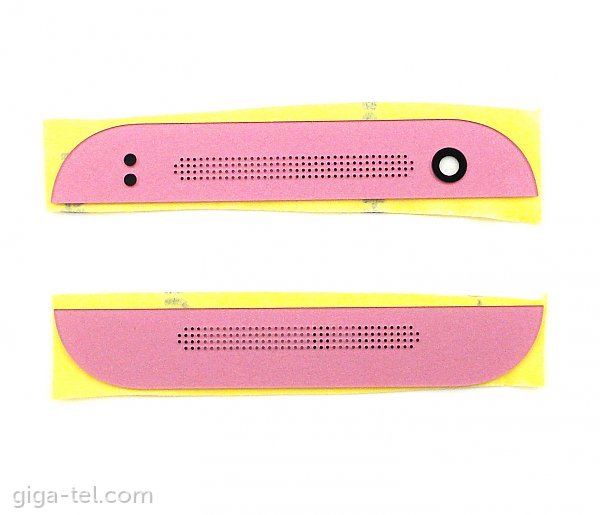 HTC One M8 Mini bottom+top covers pink
