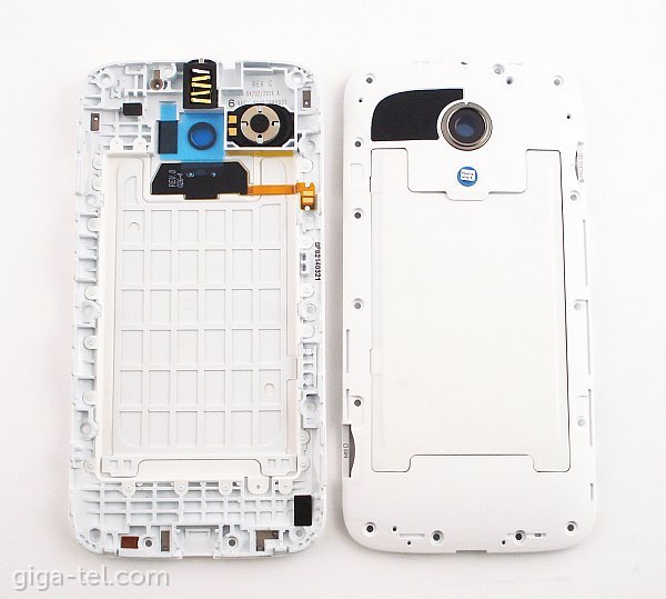 Motorola G middle cover white