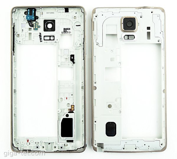 Samsung N910F middle cover gold