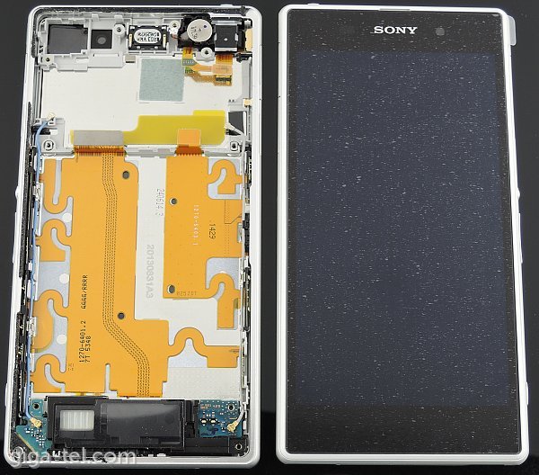 Sony C6903 full LCD white with parts !