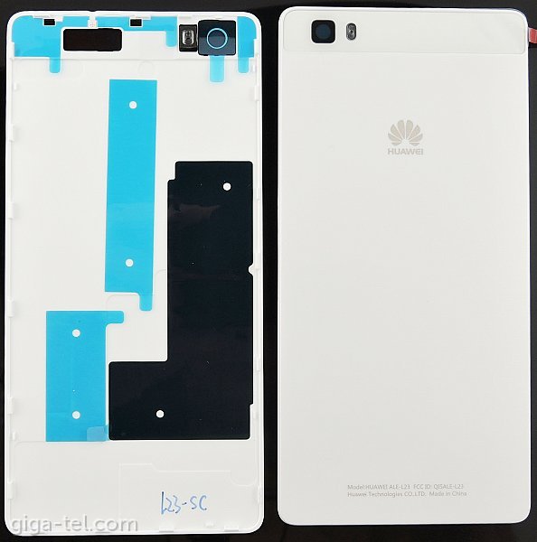 Huawei P8 Lite battery cover white 