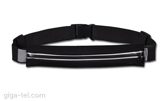 Fitness belt pouch Single black 