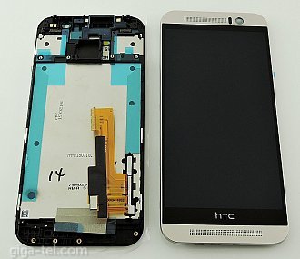 HTC One M9 full LCD with cover