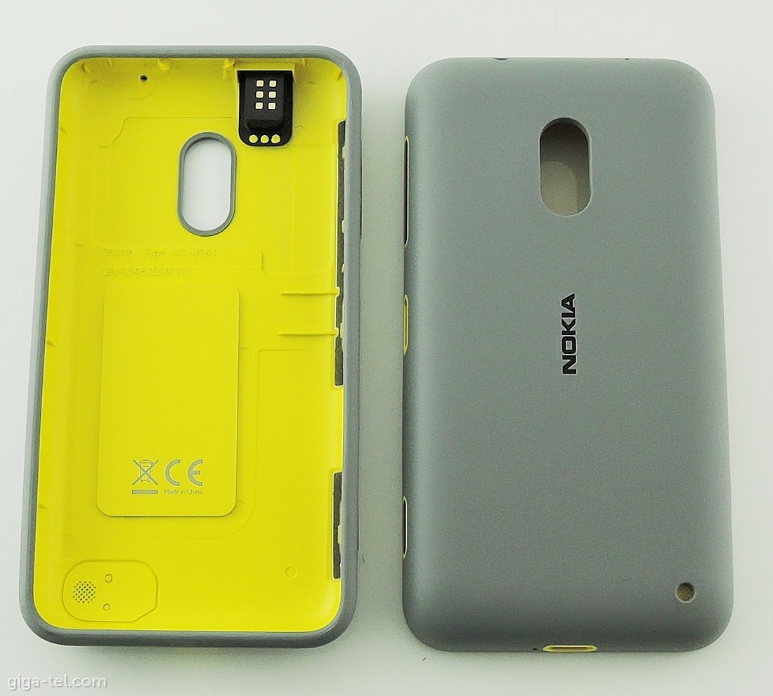Nokia 620 battery cover grey