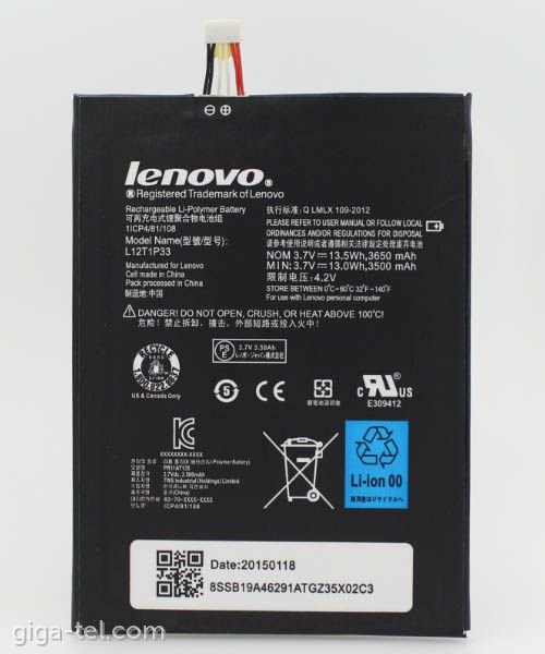 Lenovo A1000,A3000,A5000 battery