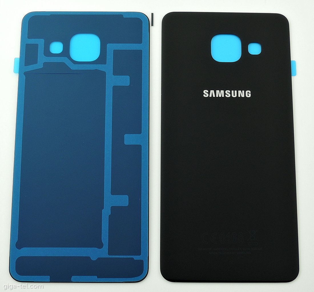 Samsung A310F battery cover black