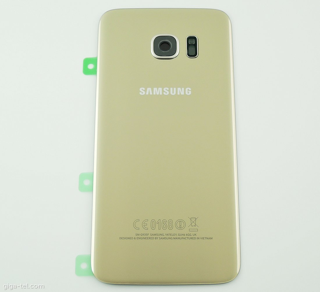 Samsung G935F battery cover gold