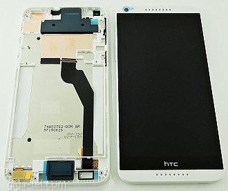 HTC Desire 820 DUAL full LCD white with front cover