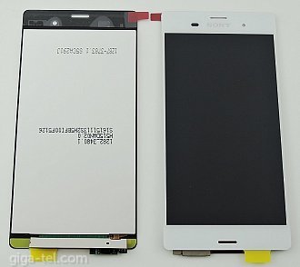 Sony D6603,D6633 LCD+touch white without frame / front cover !  100% genuine new!Nothing refubrish !