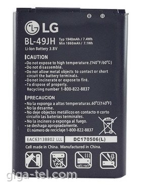 LG BL-49JH battery 