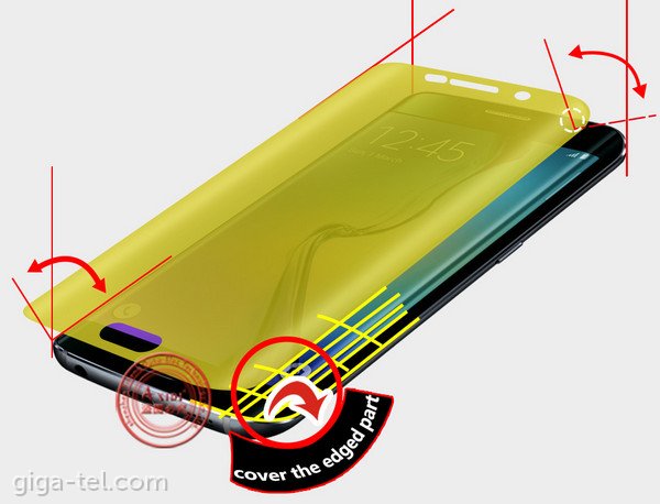 Samsung G930F screen protector TPU  