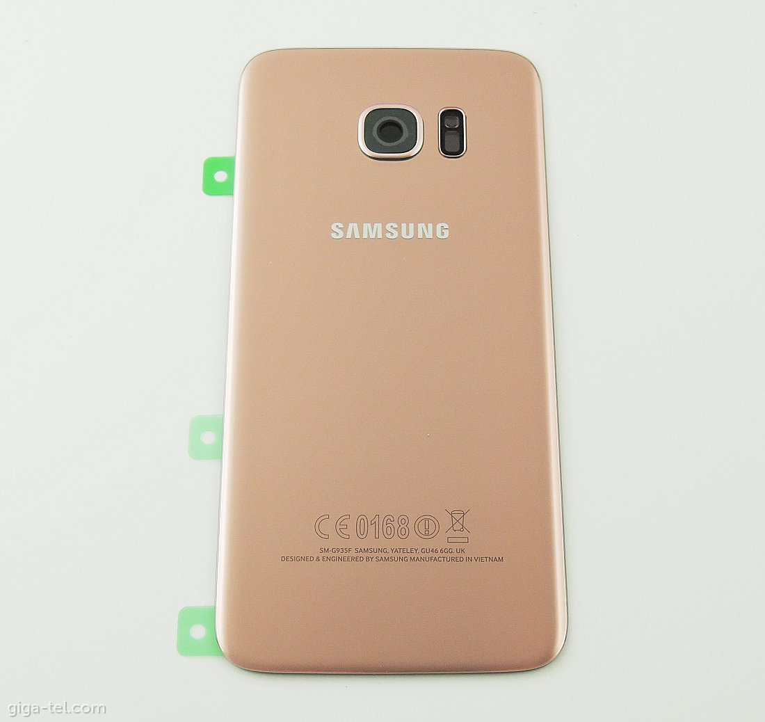 Samsung G935F battery cover pink