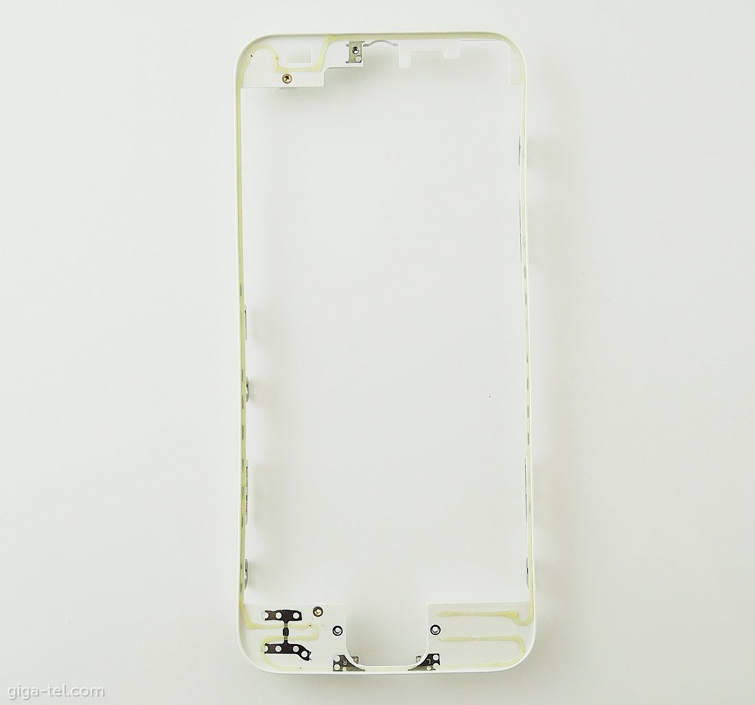 OEM frame with glue for iPhone 5 white