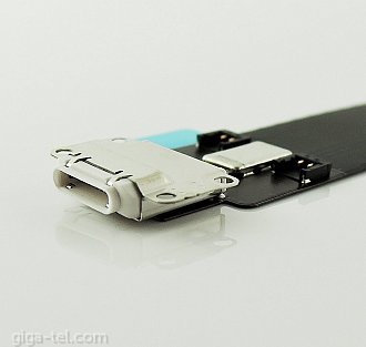 iPad Pro 12.9 charging flex white 