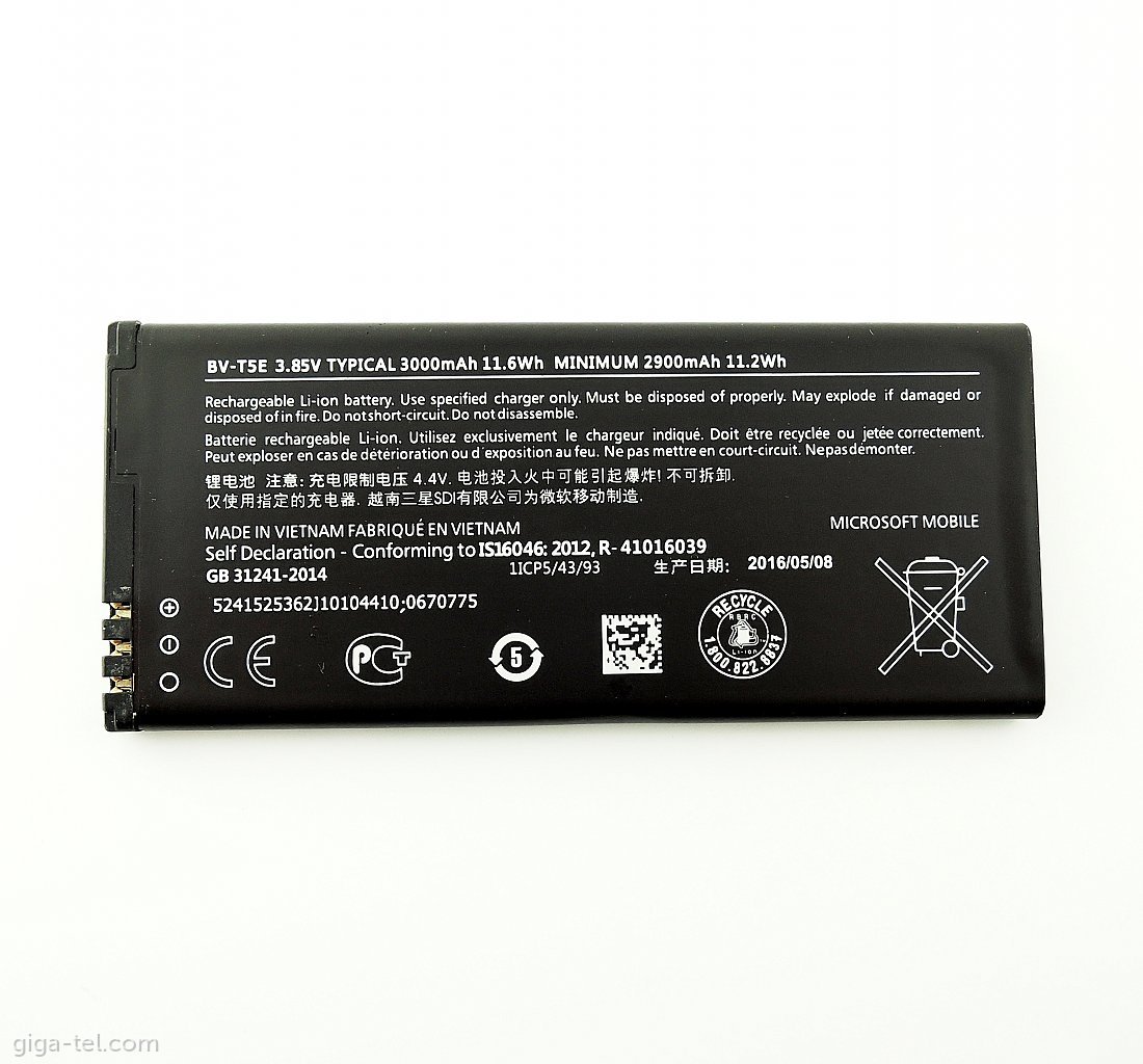 Microsoft BV-T5E battery OEM