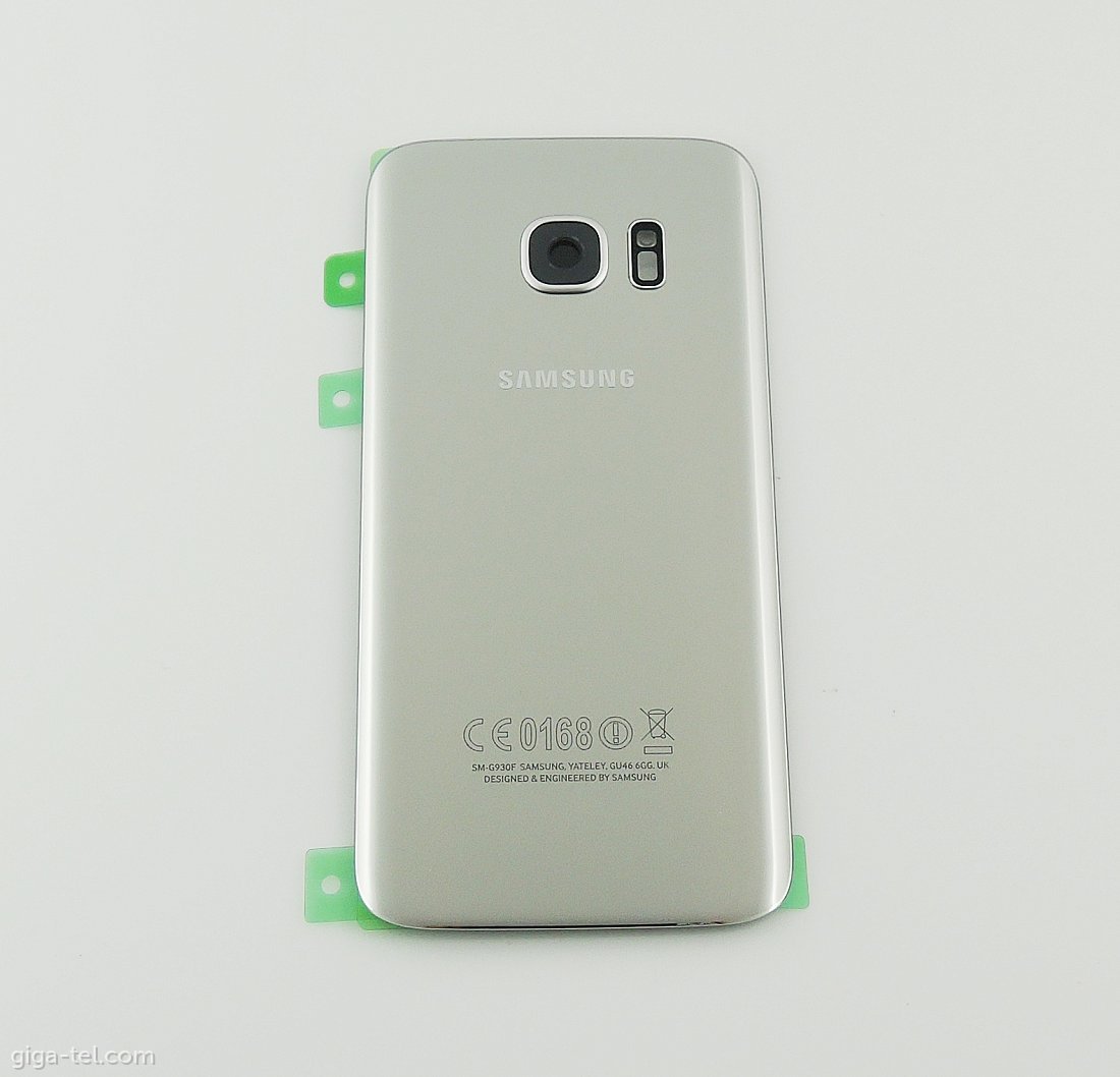 Samsung G930F battery cover silver