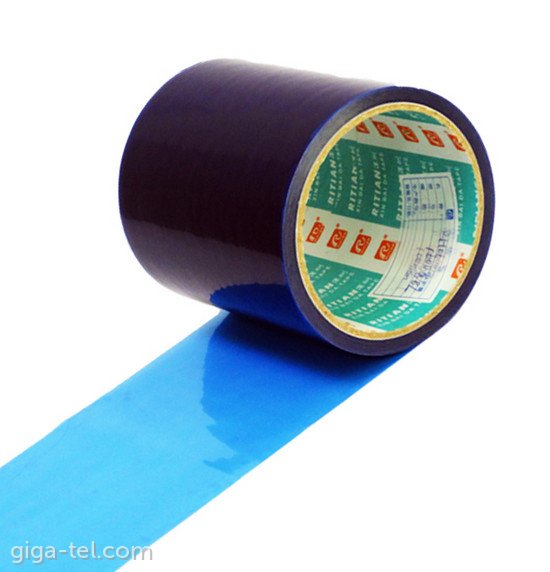 Blue servicen tape for LCD 10cm x 100m