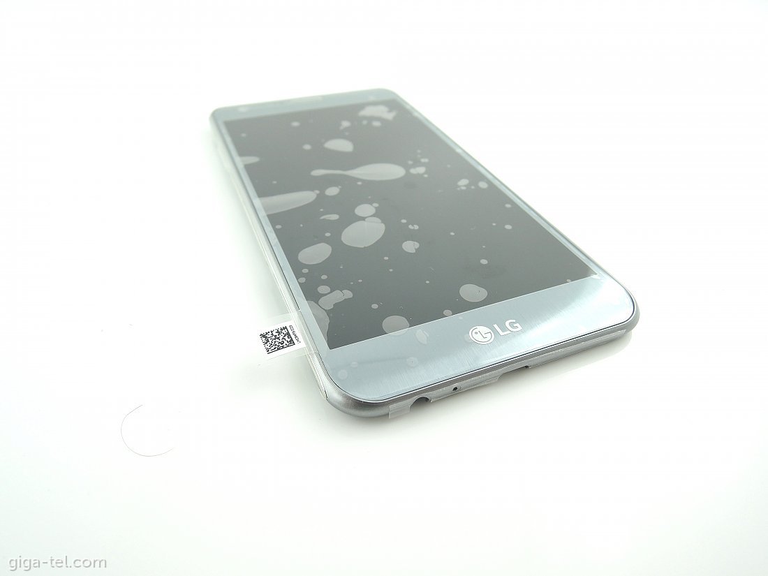 LG K580 full LCD titan silver