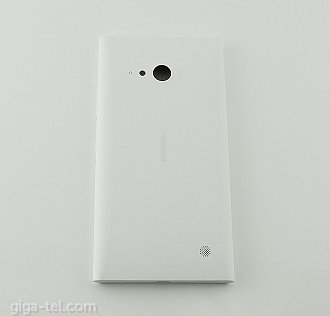 Nokia 730,735 battery cover white