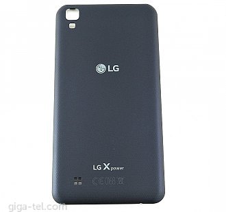 LG K220 battery cover black
