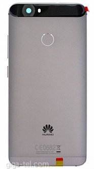 Huawei Nova battery cover grey with side flex and camera window - logo Huawei  version CE   