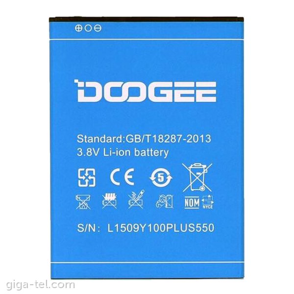 Doogee Y100 PLUS battery