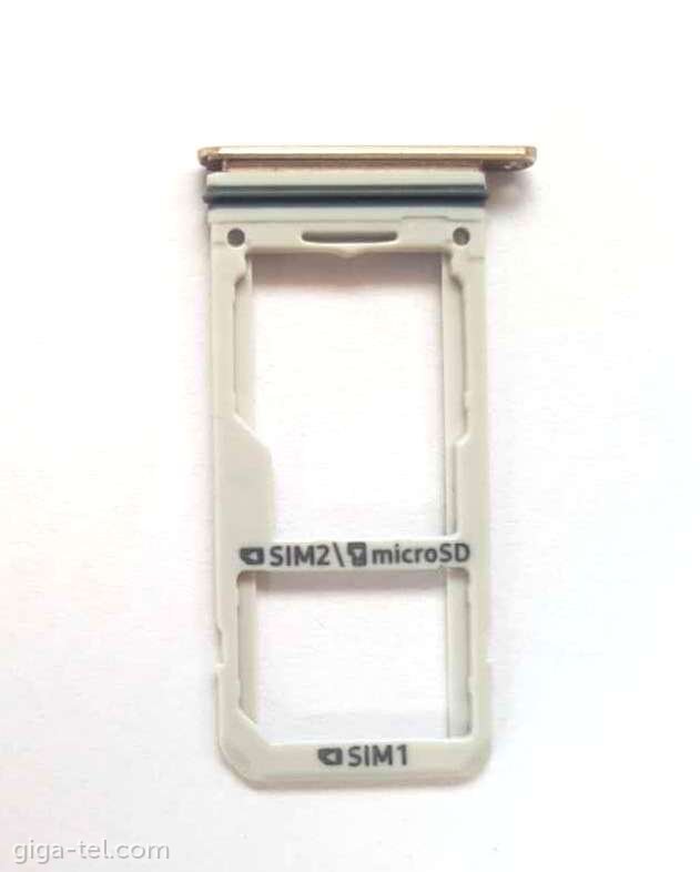 Samsung ,G955FG950F SIM tray DUAL gold