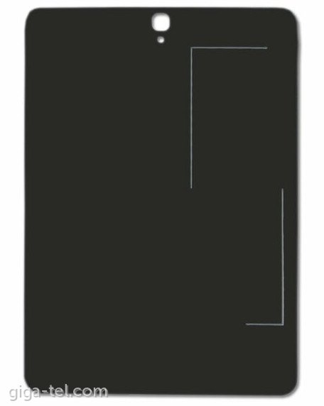 Samsung T820 battery cover / back glass black