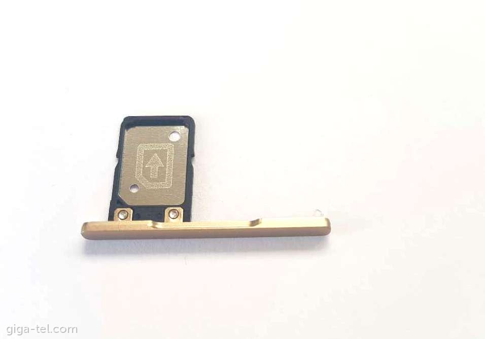 Sony G3121 SIM tray gold