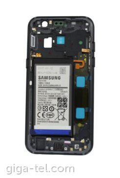 Samsung A320F middle cover+battery black