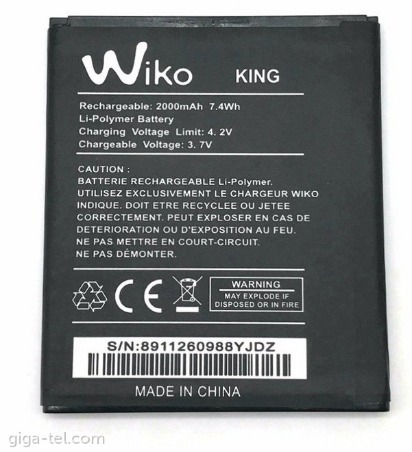 Wiko King battery OEM