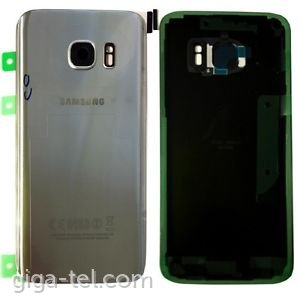 Samsung G935F battery cover silver