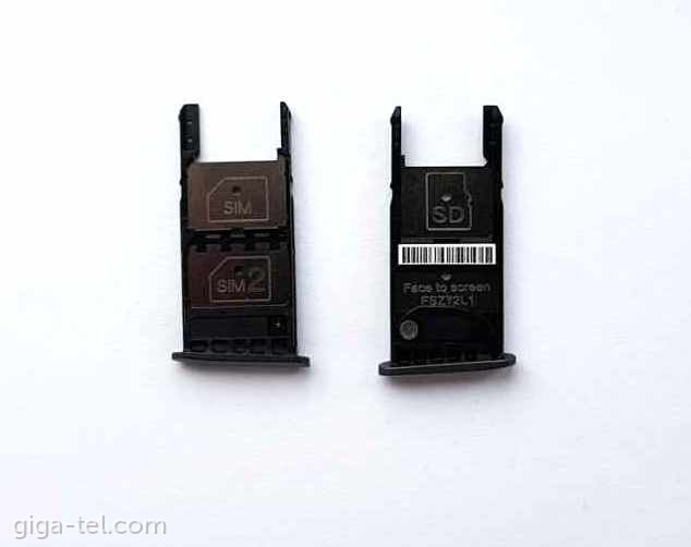 Lenovo Moto G5 Plus SIM tray DUAL black