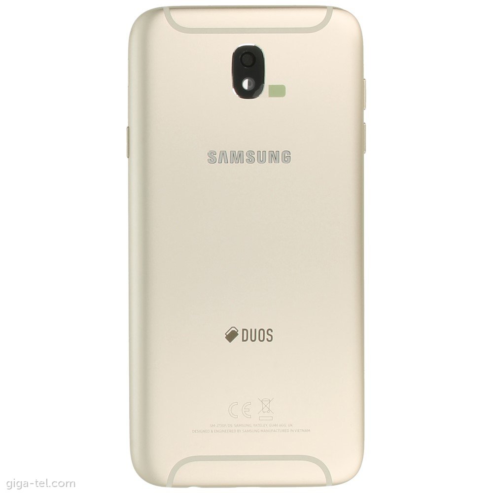 Samsung J730F battery cover gold