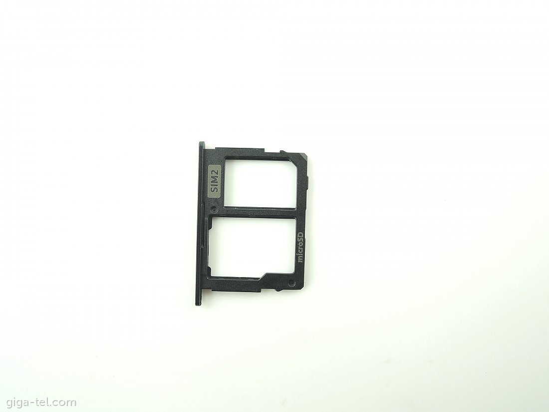 Samsung J530F,J730F DUAL SIM tray black