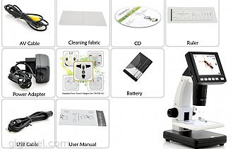 Digital TFT microscope 5MP
