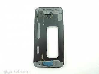 Samsung A520F middle cover black - no battery