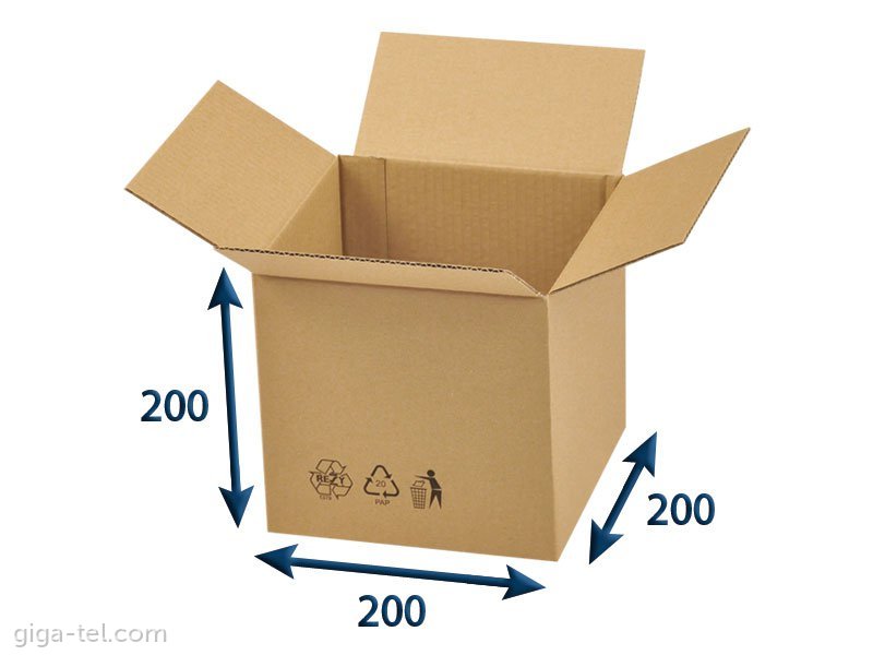 Paper box 200x200x200 mm