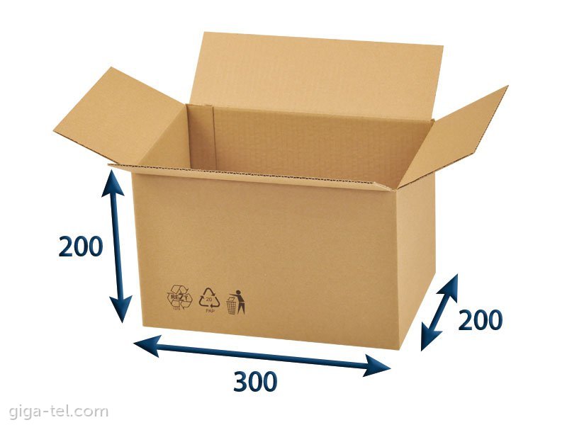 Paper box 300x200x200 mm