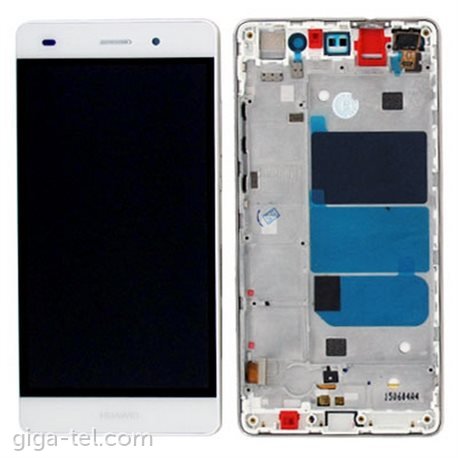 Huawei P8 Lite front cover+LCD+touch white