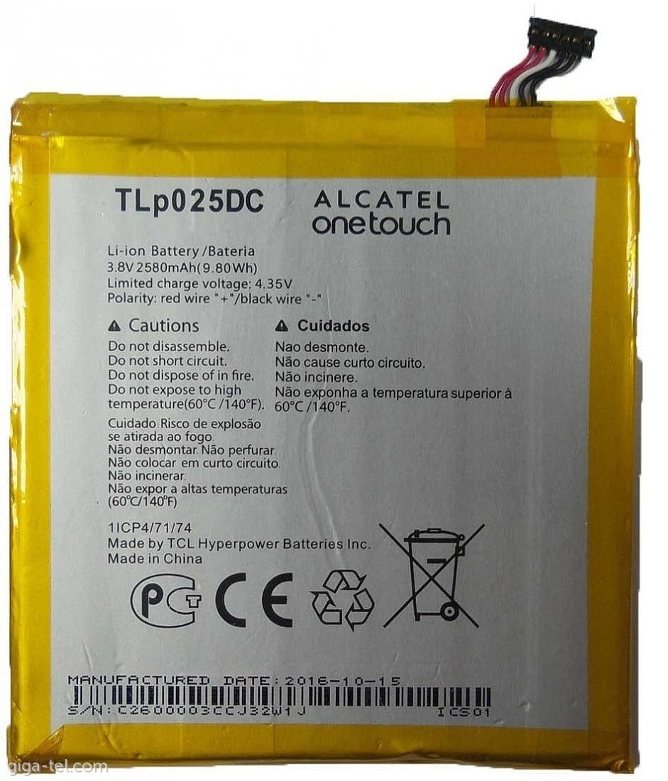 Alcatel 8050D battery