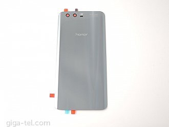 Honor 9 battery cover grey - with flash lens and adhesive tape