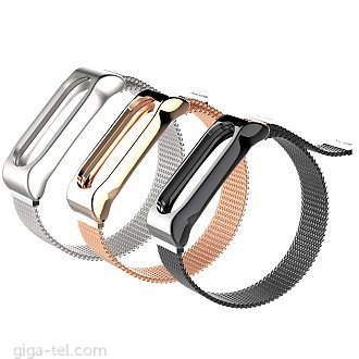 Xiaomi Mi Band 2 magnetic bracelet silver
