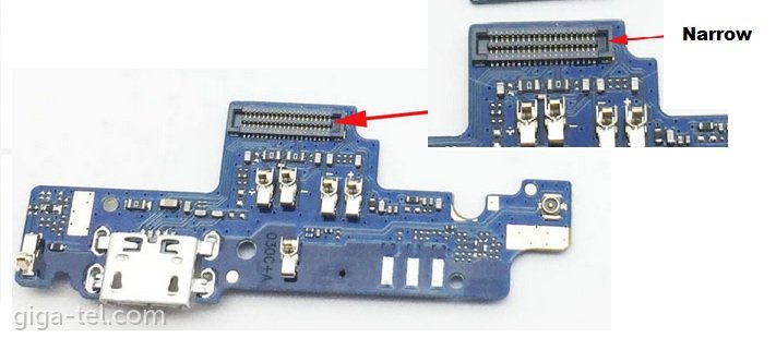 Xiaomi Note 4X charge board